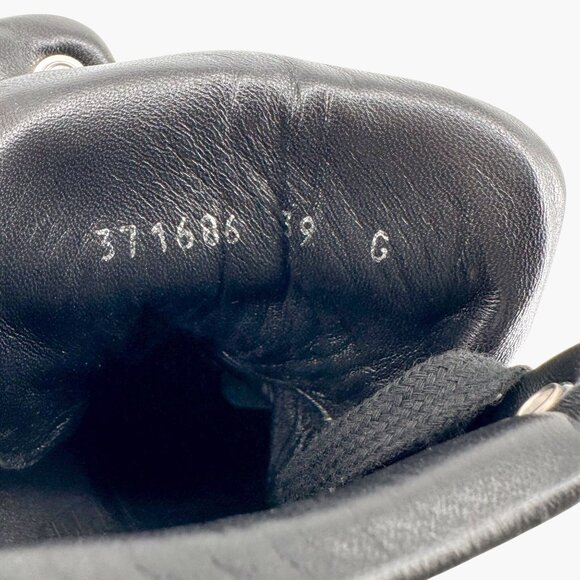 Gucci High Top Denim Sneakers EU 39 US 9 Blue Faded Distressed Retro Casual Shoe - Picture 12 of 14